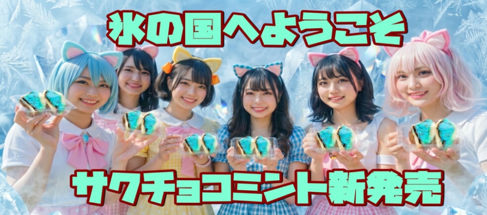 サクチョコミント　新発売